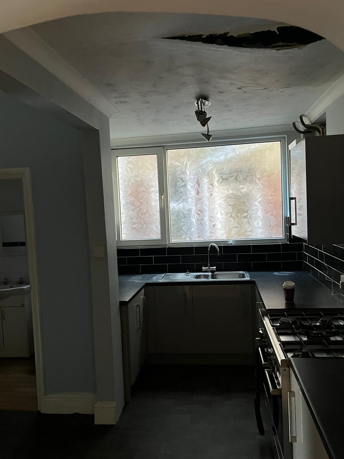 A tired property taken on for refurbishment with a landlord