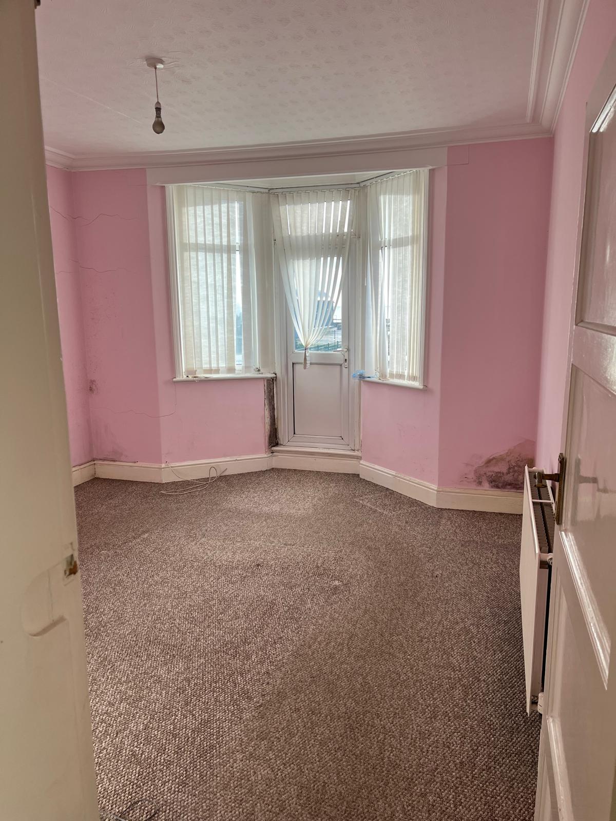 A tired property taken on for refurbishment with a landlord