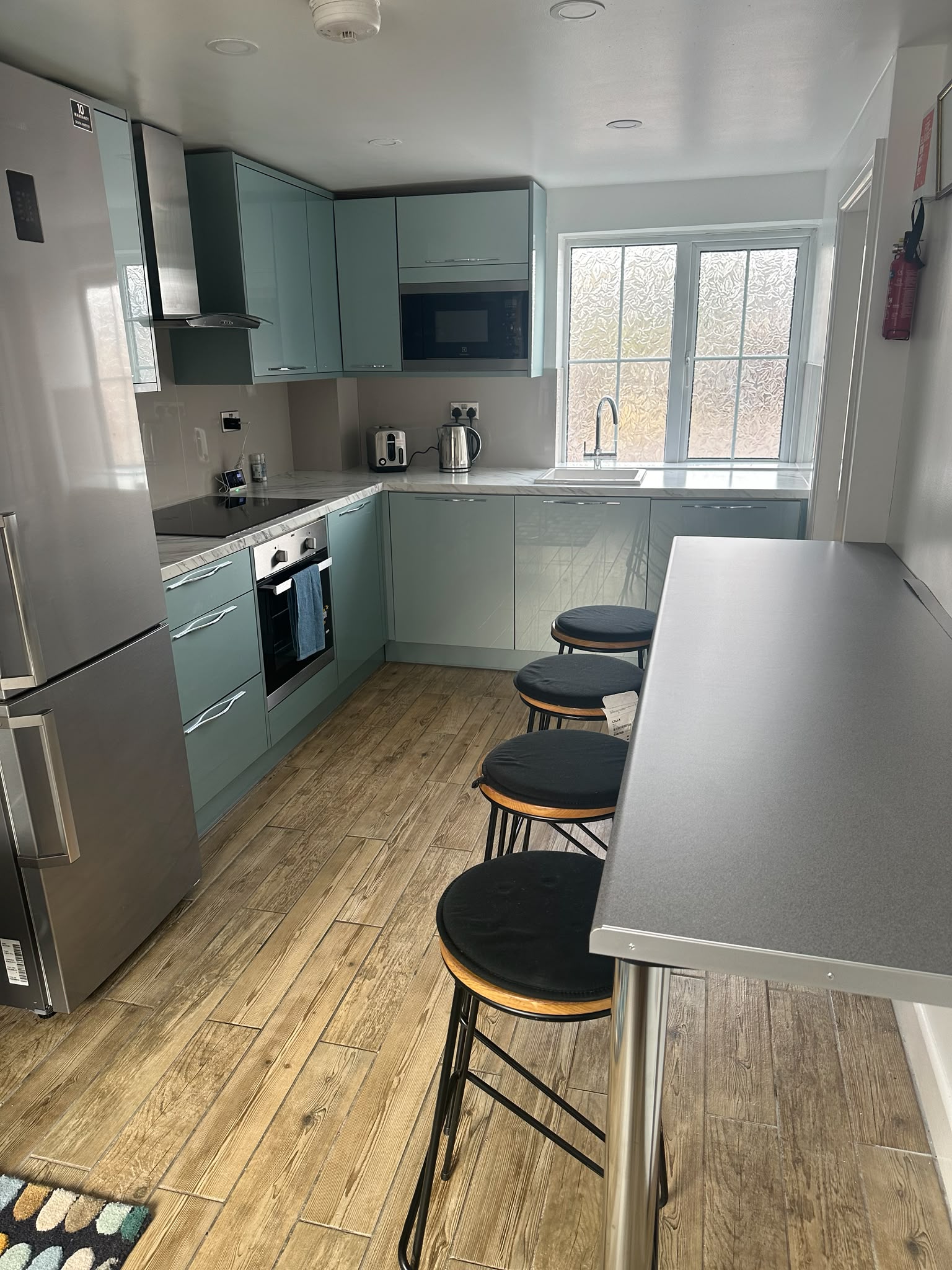 A finished, let-ready room after refurbishment