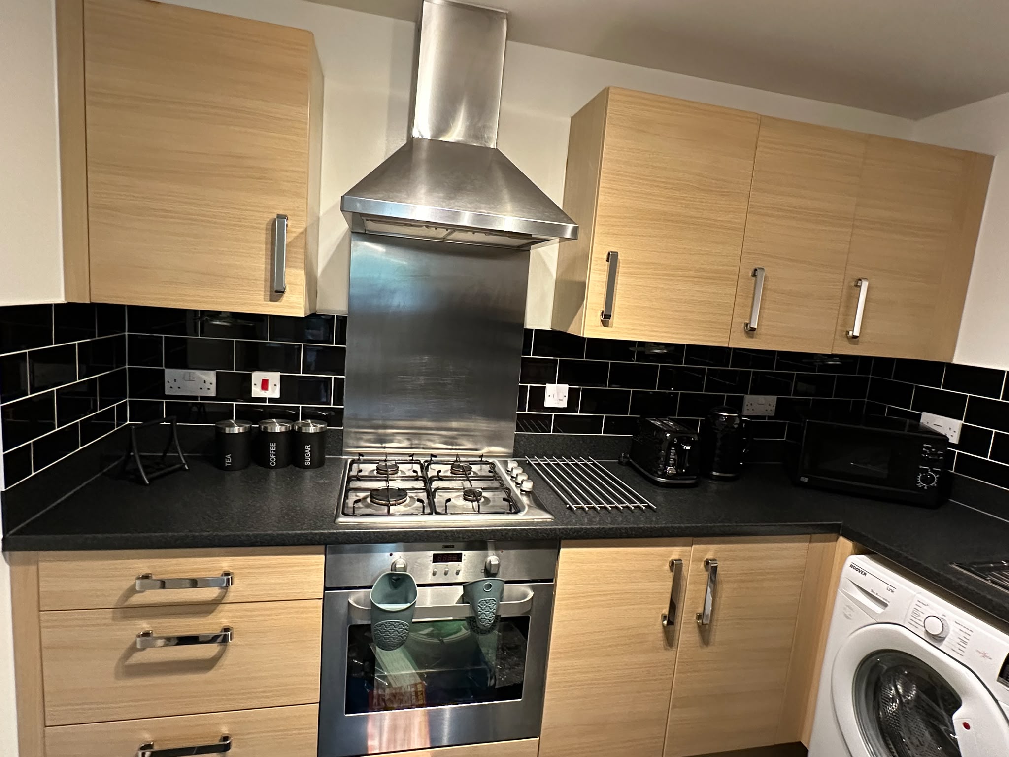 A finished, let-ready room after refurbishment